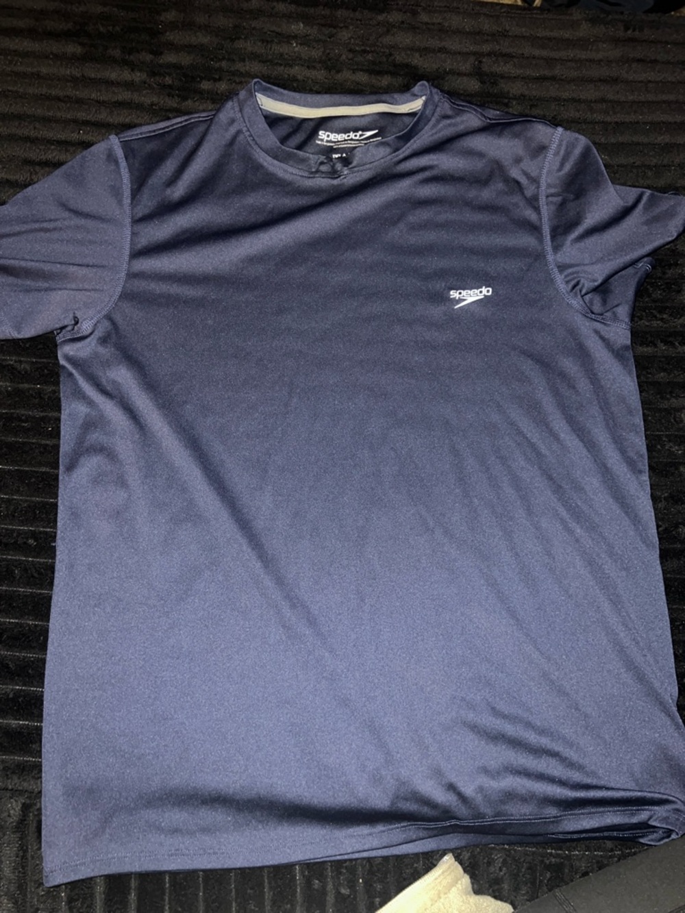 Speedo Navy Short Sleeve Performance Tee